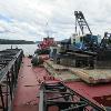 "Tug Fort Point" and Cianbro Flexi-Float barge 